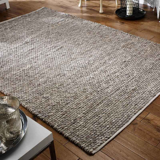 Savannah Wool Rug in Taupe