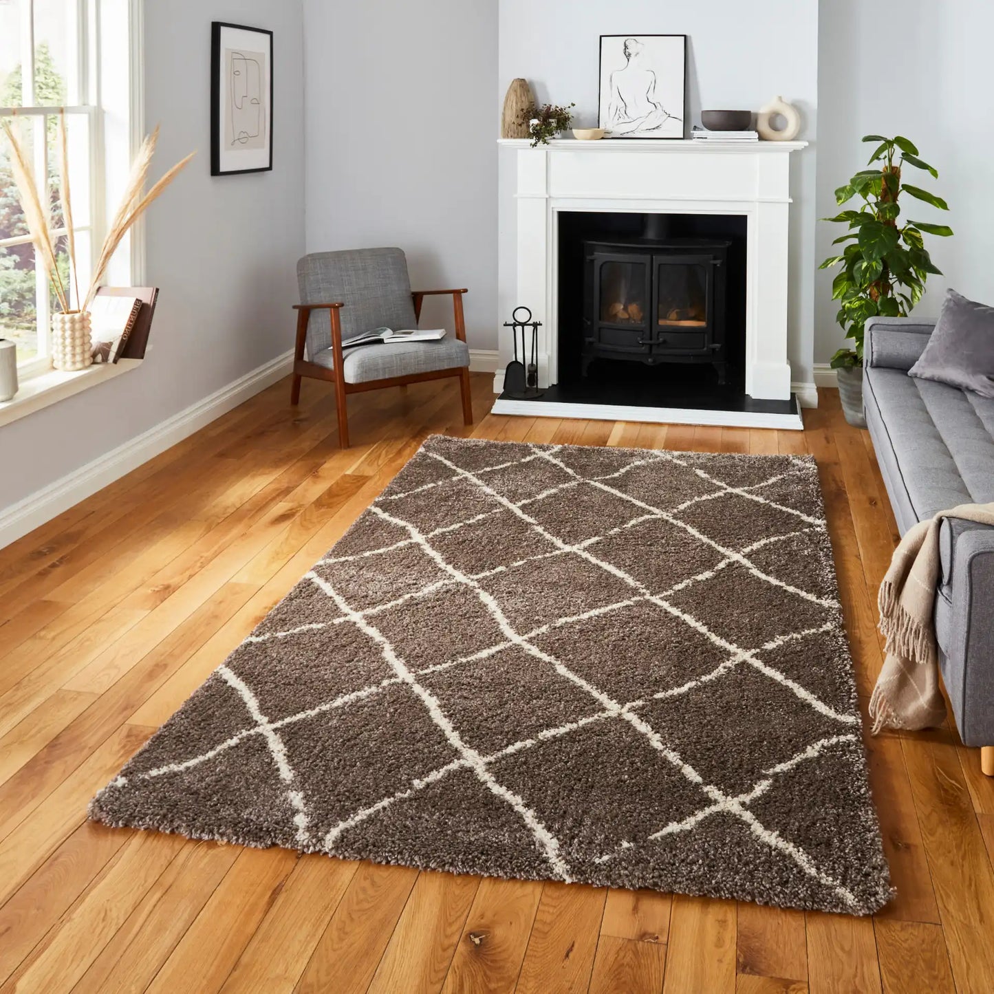 Scandi Berber G257 Beige Cream Rug RS
