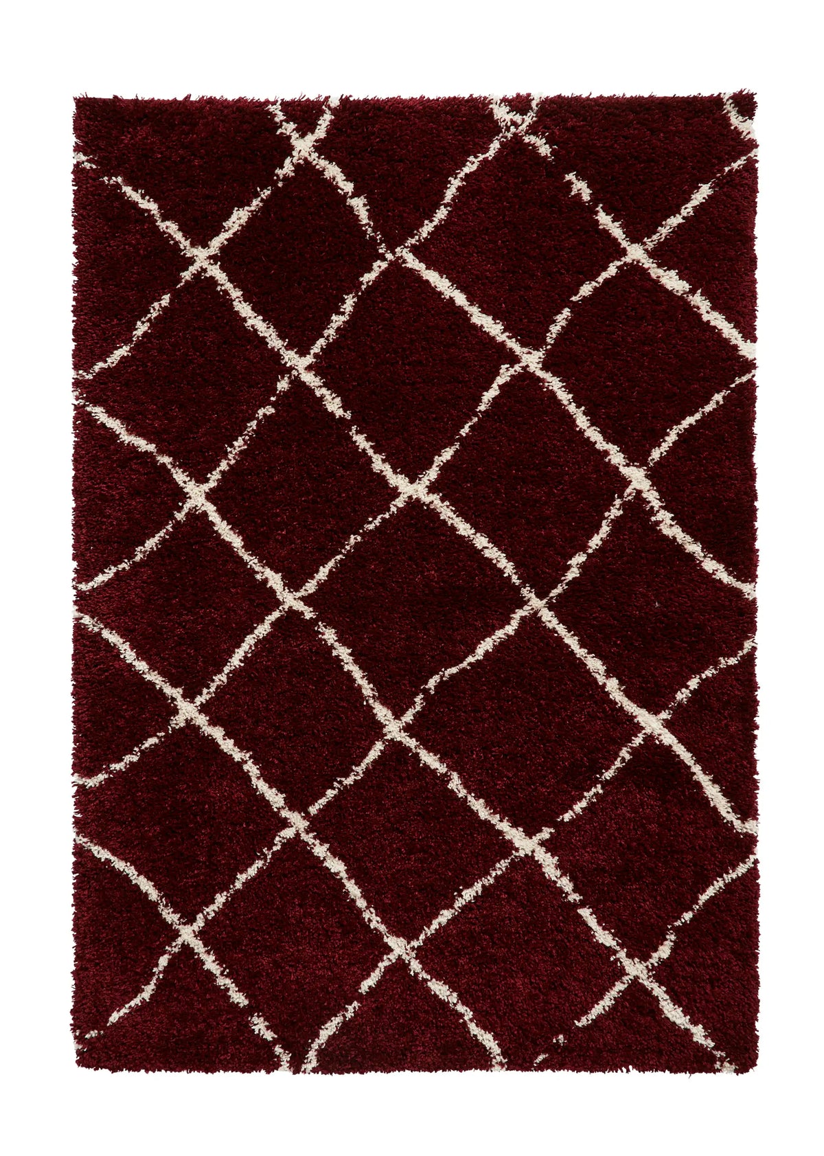 Scandi Berber G257 Red Cream Rug RS