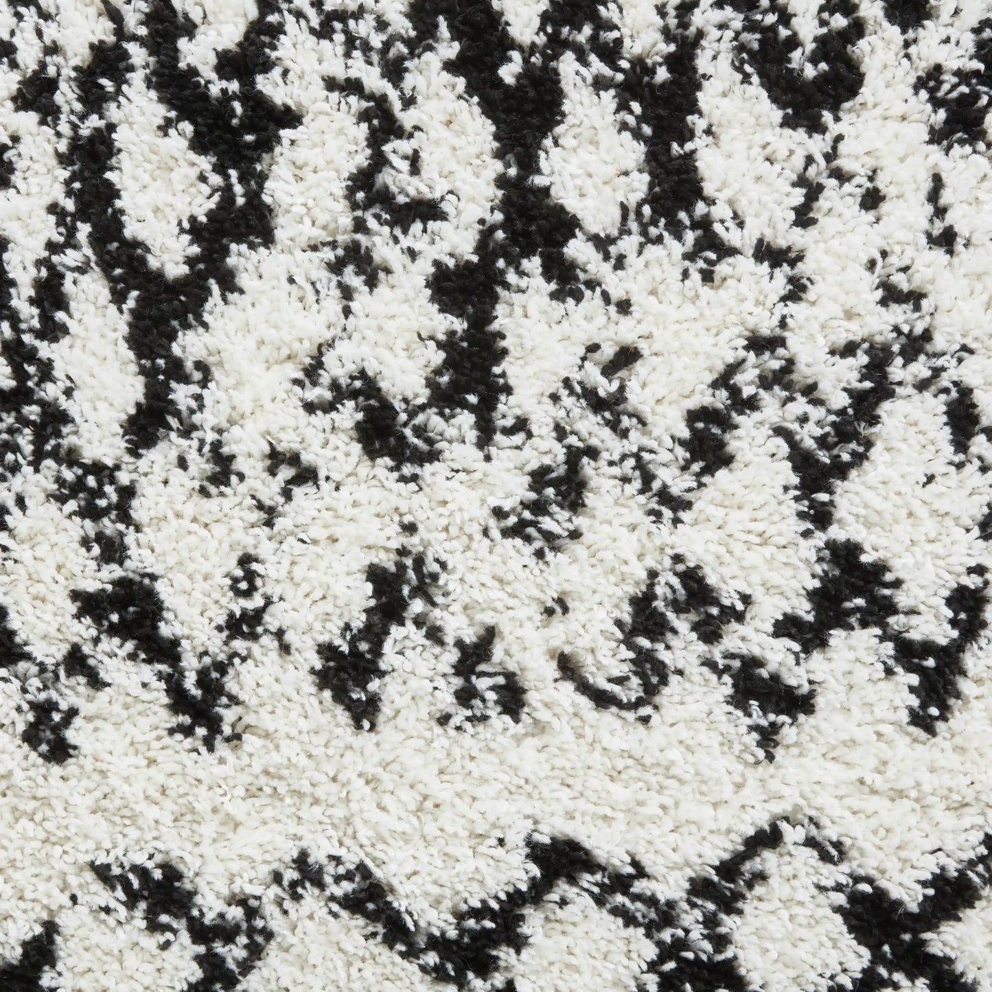 Scandi Berber G271 White Black Rug RS