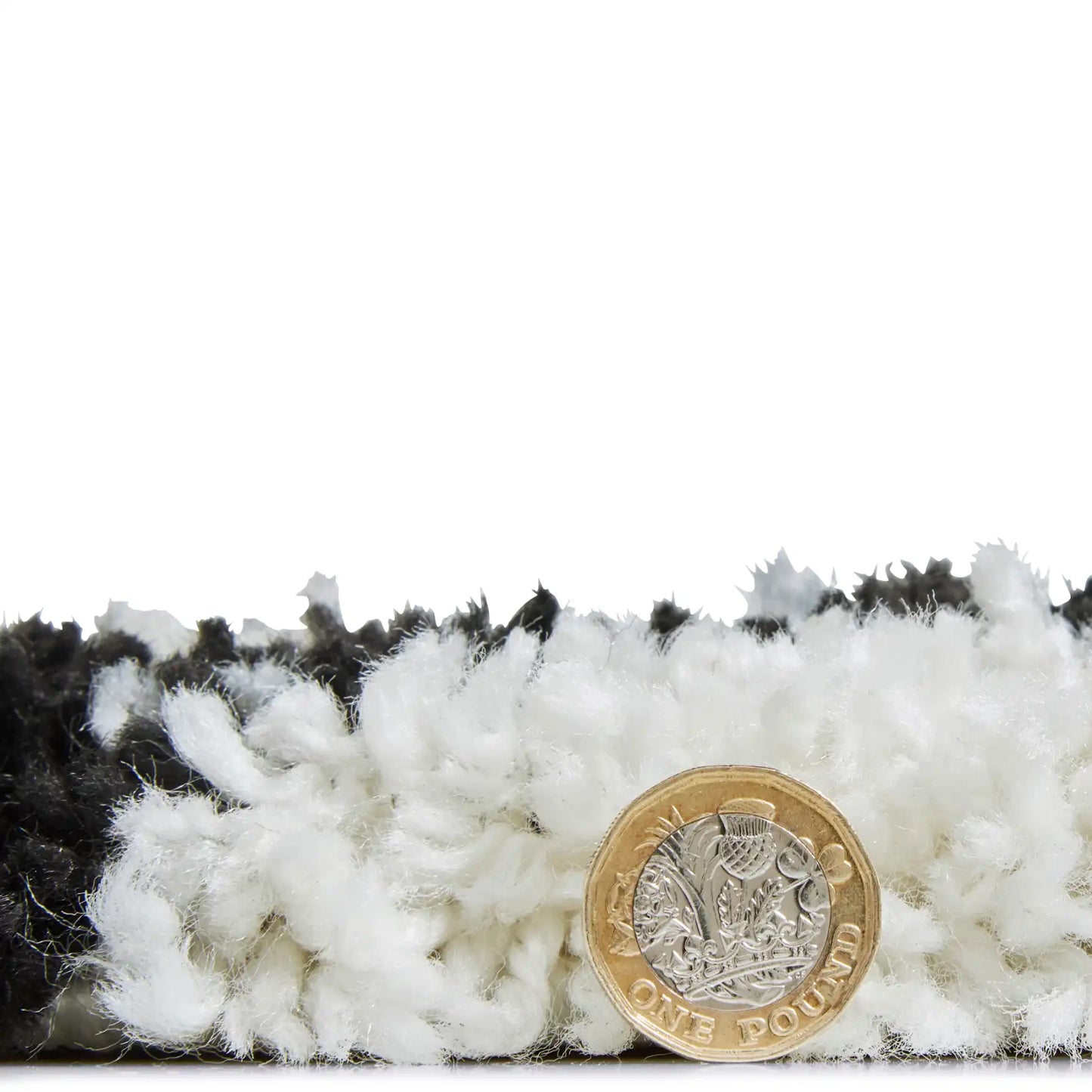 Scandi Berber G271 White Black Rug RS