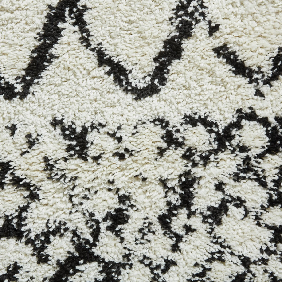 Scandi Berber G272 White Black Rug RS