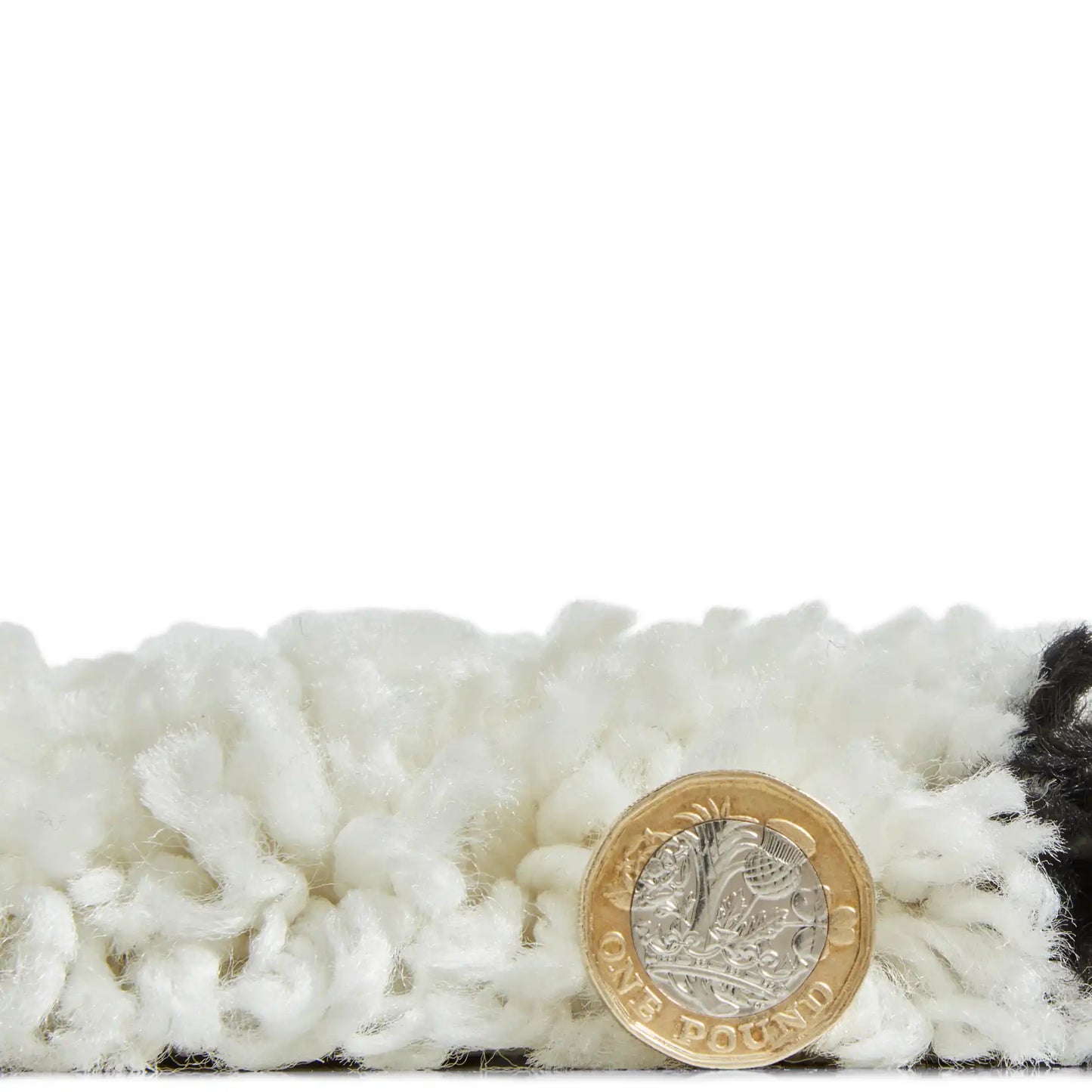 Scandi Berber G272 White Black Rug RS
