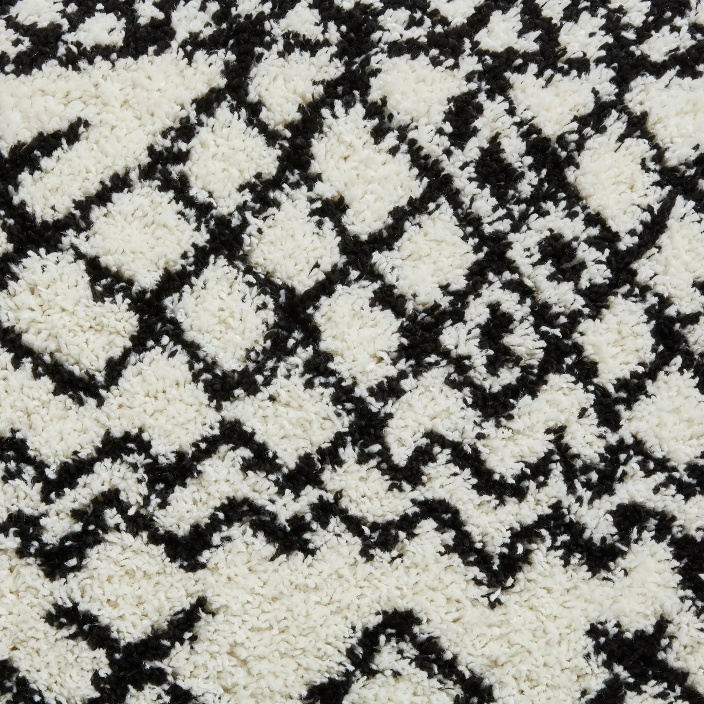 Scandi Berber G274 White Black Rug RS