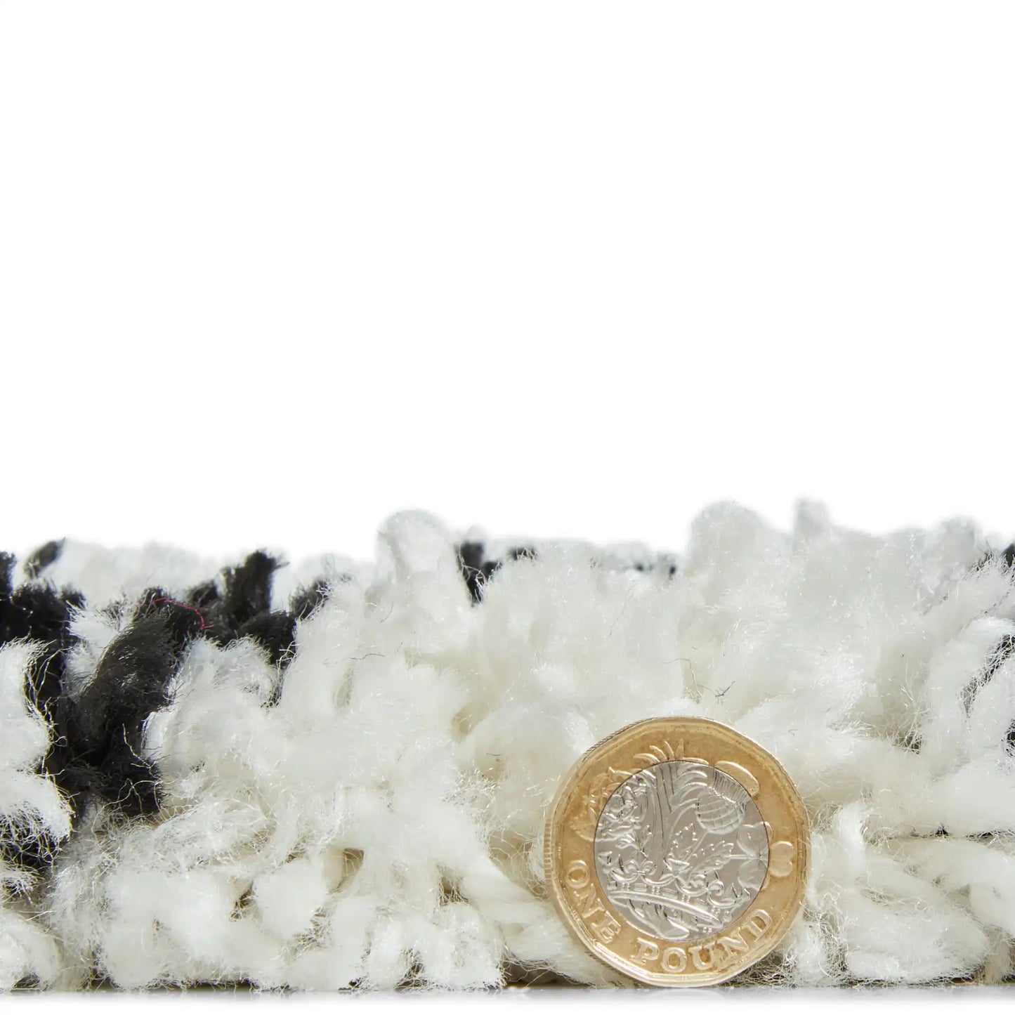 Scandi Berber G274 White Black Rug RS