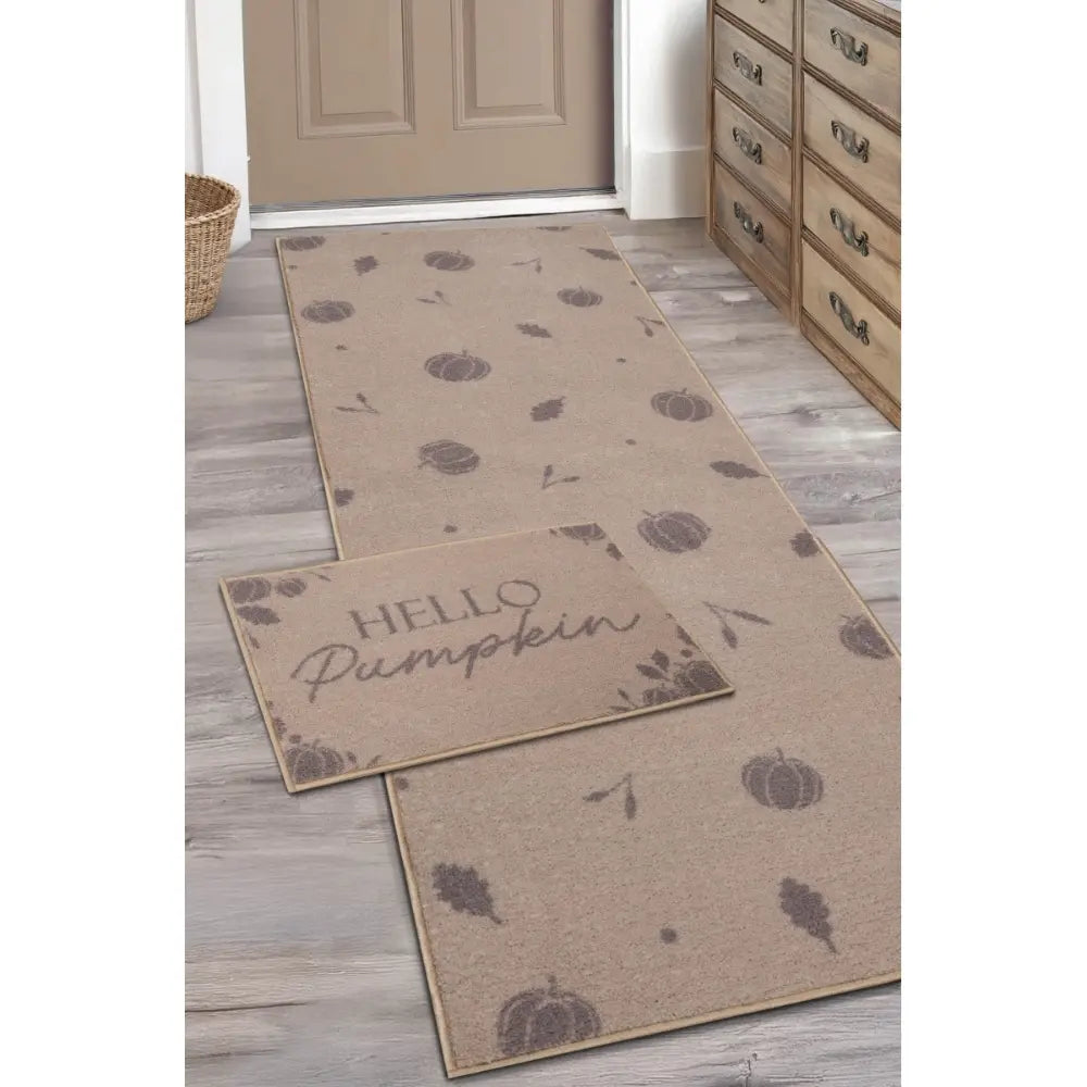 Seasonal Runners Hello Pumpkin Washable RS