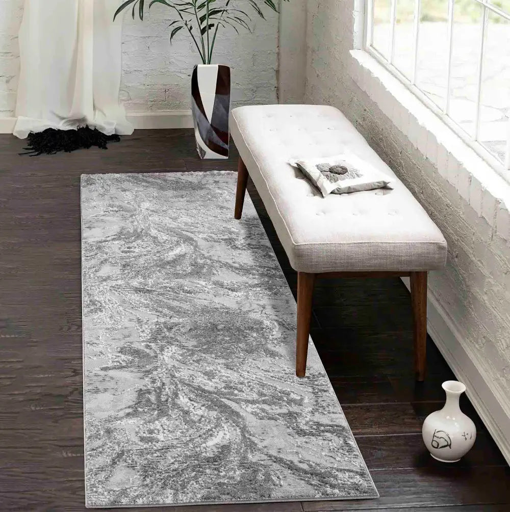 Serdim Serenity 268 Grey Portrait Rug