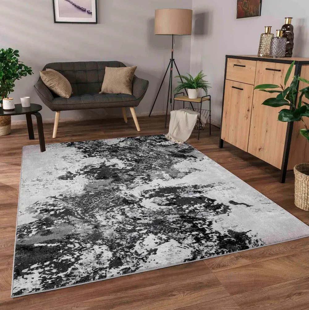 Serdim Serenity 271 Black Portrait Rug