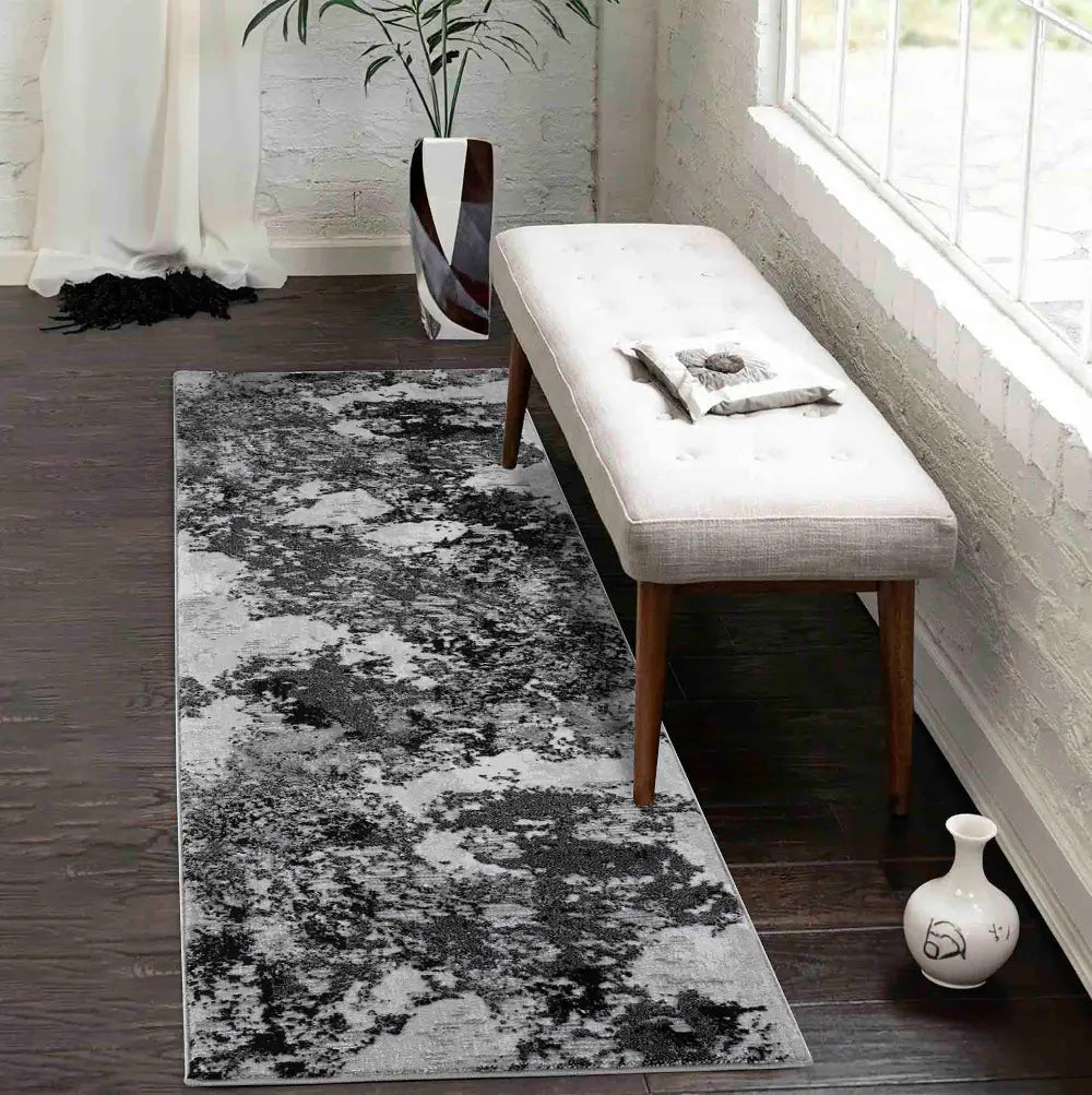 Serdim Serenity 271 Black Portrait Rug