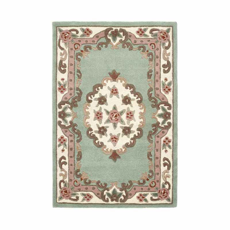 Shensi Rugs Shensi Traditional Wool Rugs in Green – The Rug Seller
