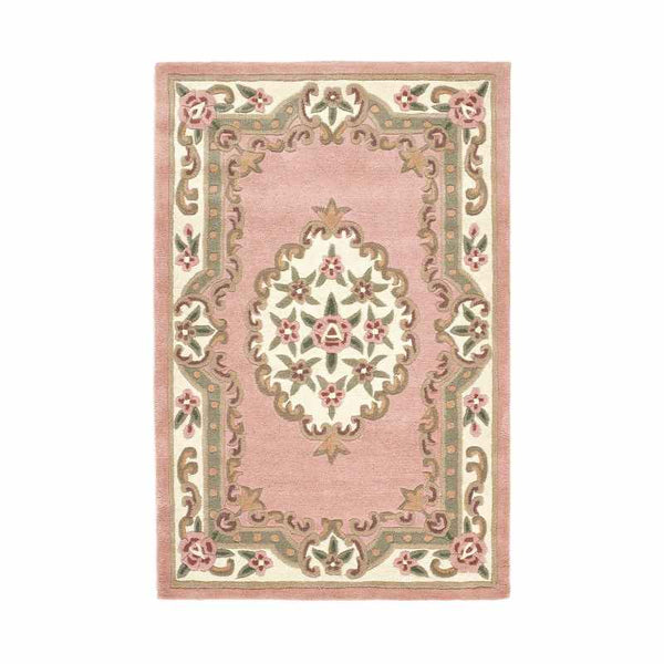 Shensi Rugs Shensi Traditional Wool Rugs in Rose Pink – The Rug Seller