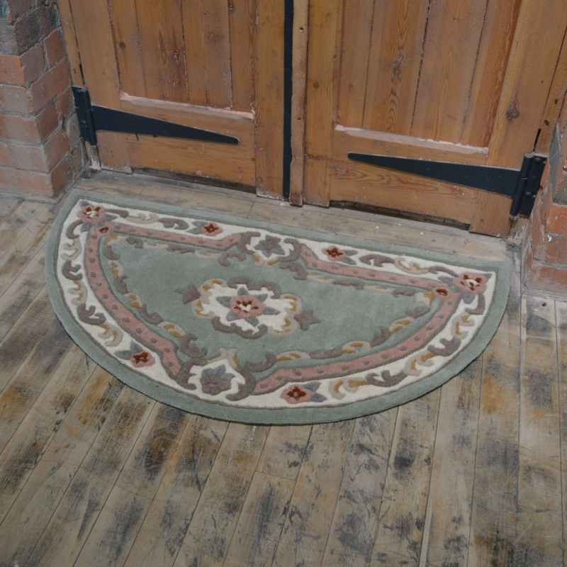 Shensi Traditional Half Moon Rugs in Green – The Rug Seller