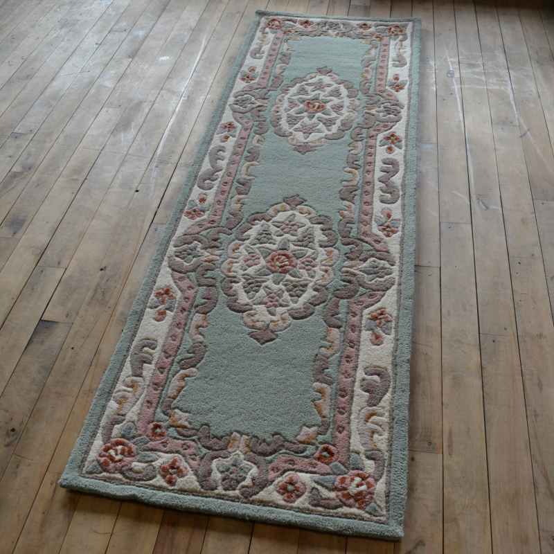 Shensi Rugs Shensi Traditional Wool Runner in Green – The Rug Seller