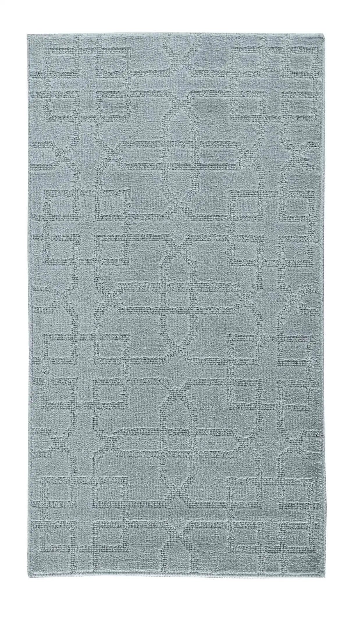 Washable 9mm Gel-Back Ivy Siam Silver Rug