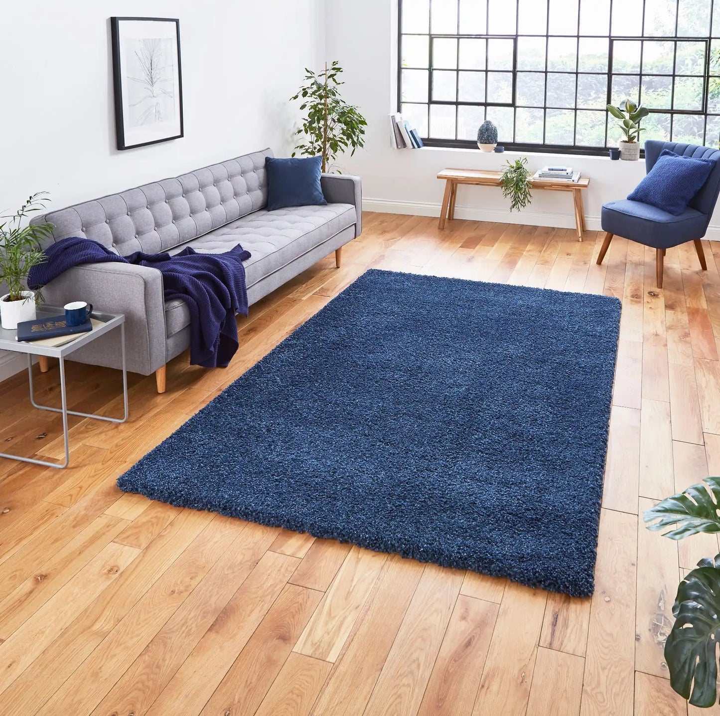 Sierra 9000 Dark Blue Rug RS