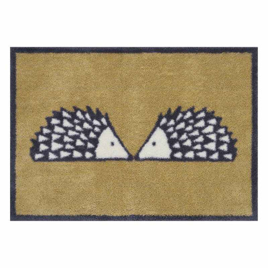 Spike Kissing Washable Doormats in Natural Cream by Turtle Mat x Scion