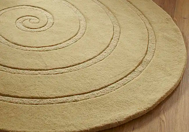 Spiral Gold Rug RS