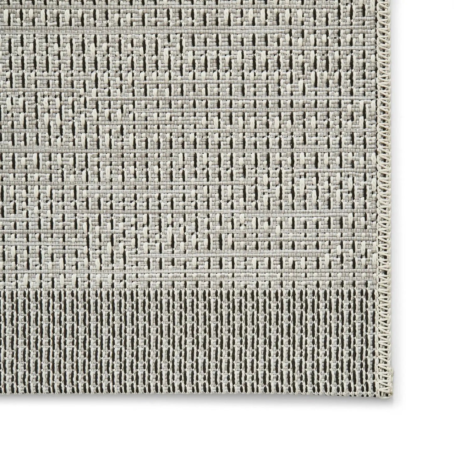 Stitch Outdoor Stitch 9682 Grey Black Rug RS