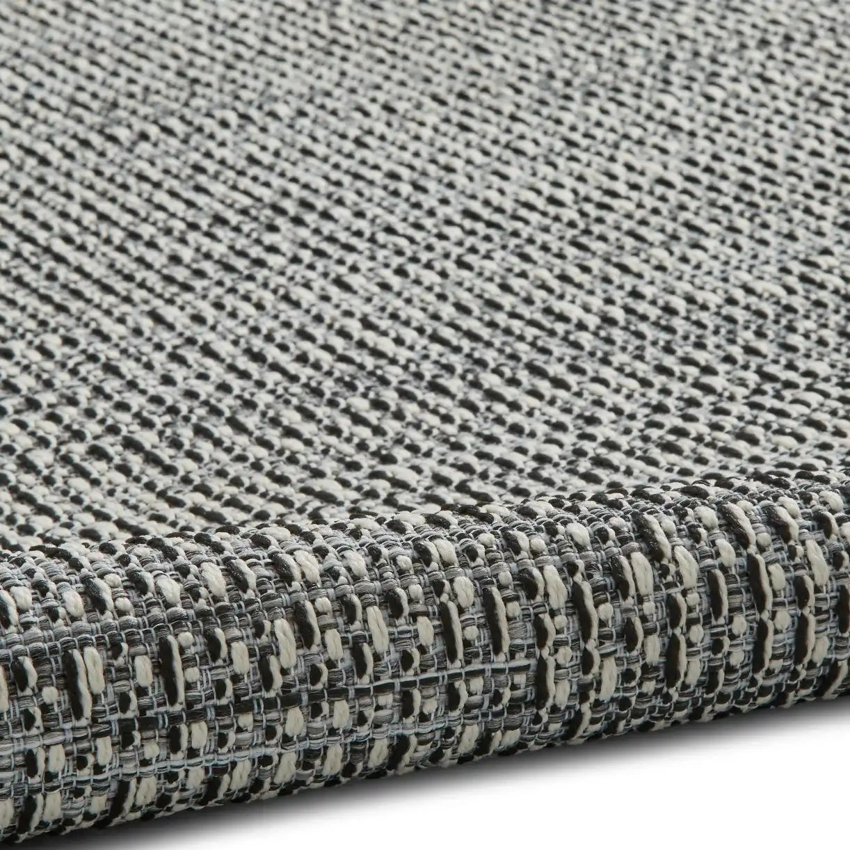 Stitch Outdoor Stitch 9682 Silver Black Rug RS