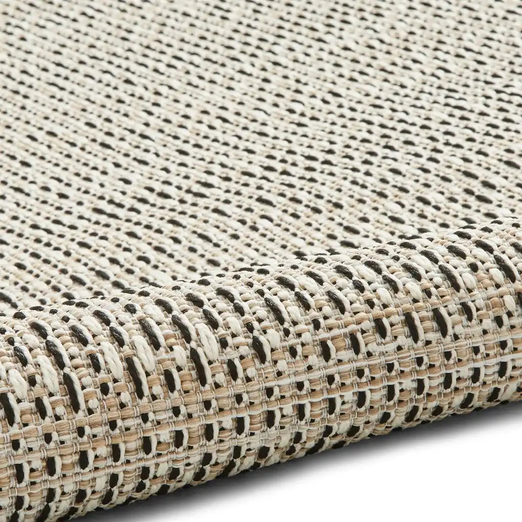 Stitch Outdoor Stitch 9682 Beige Black Rug RS