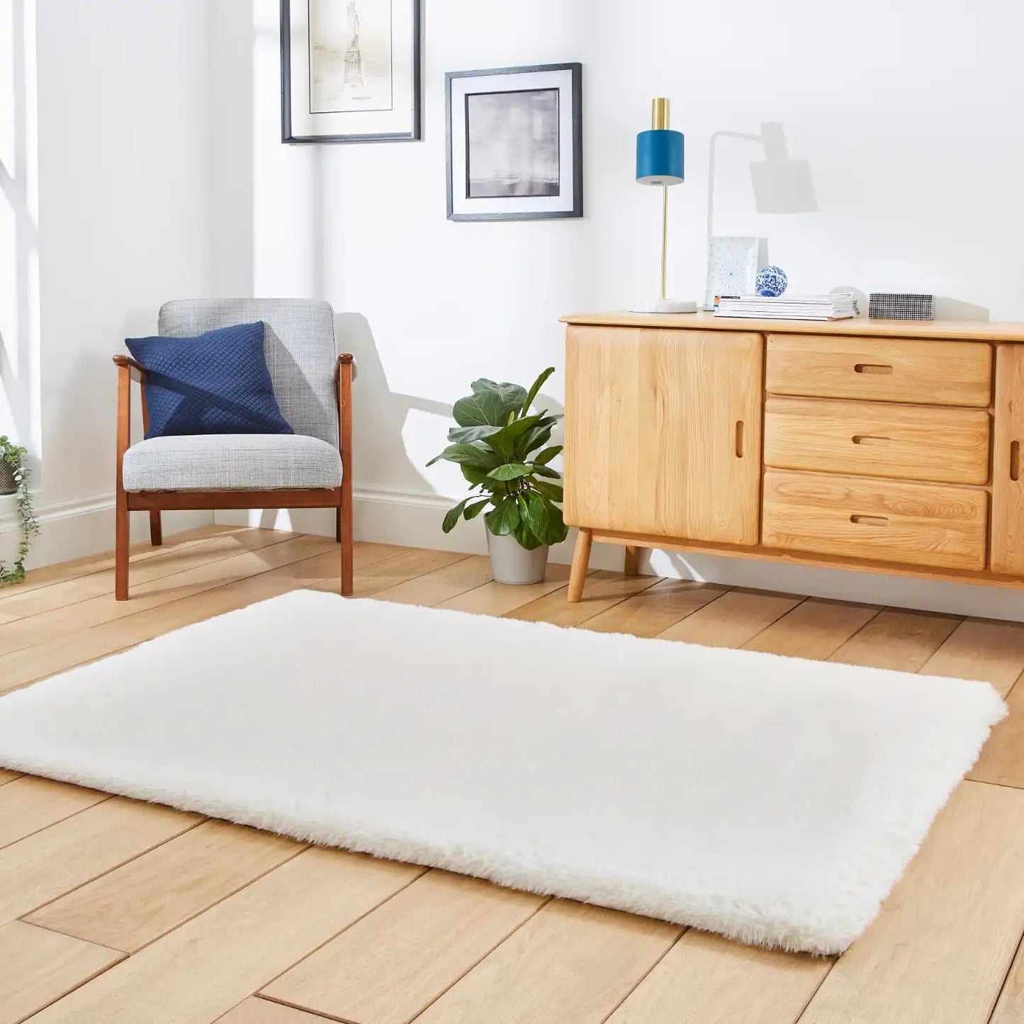Super Teddy Ivory Rug RS