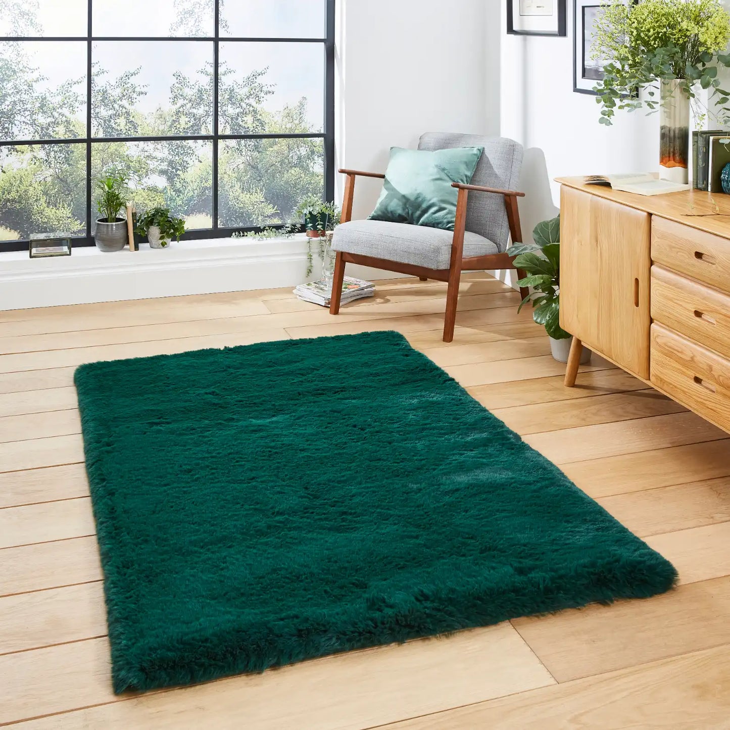 Super Teddy Jewel Green Rug RS