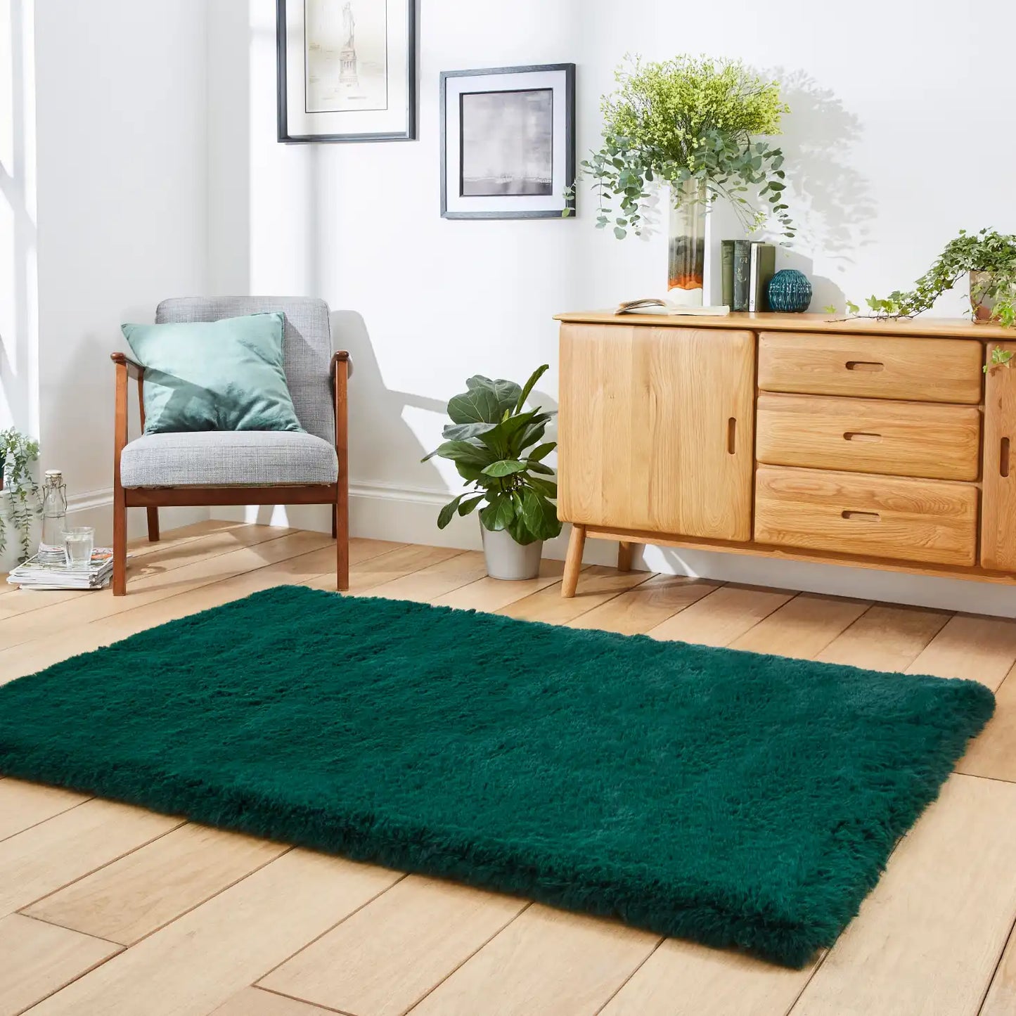 Super Teddy Jewel Green Rug RS