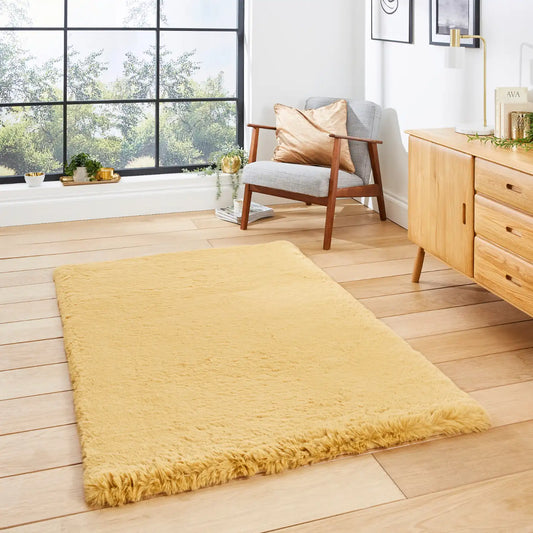 Super Teddy Mustard Rug RS