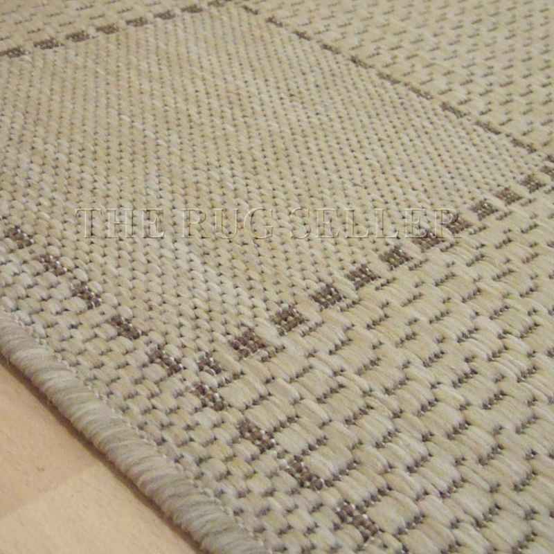 Super Sisalo Anti Slip Kitchen Rugs in Beige
