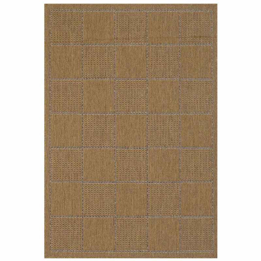 Super Sisalo Anti Slip Kitchen Rugs in Brown Natural