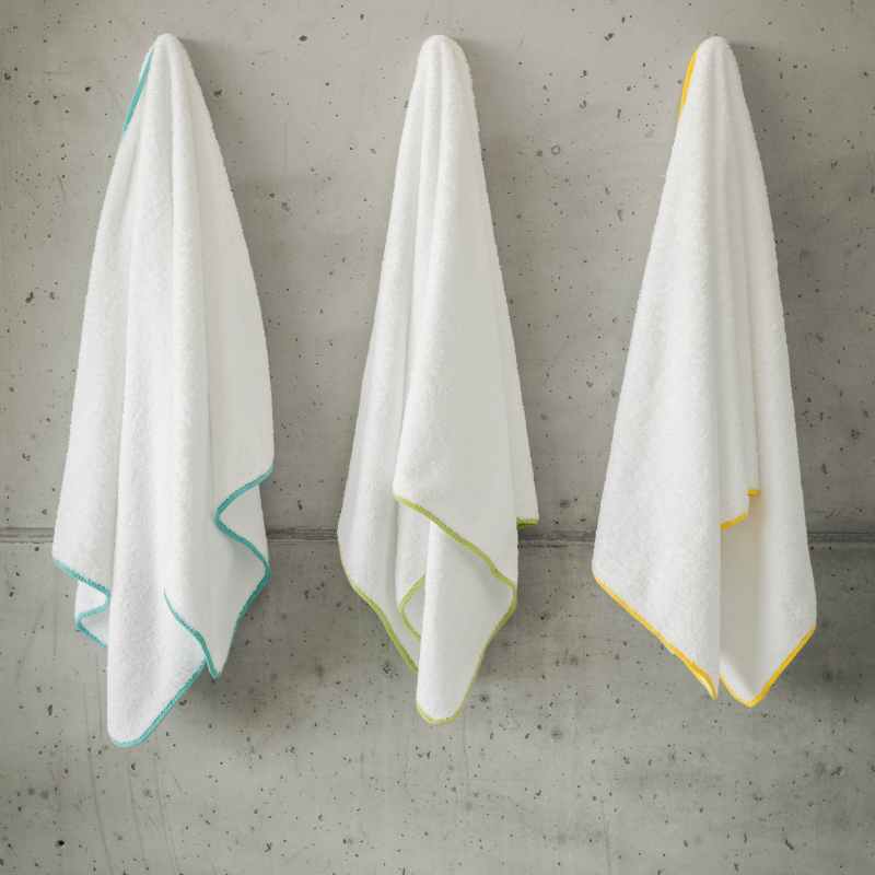 Surf Egyptian Cotton Towels 302 by Designer Abyss & Habidecor in Lagoon Blue