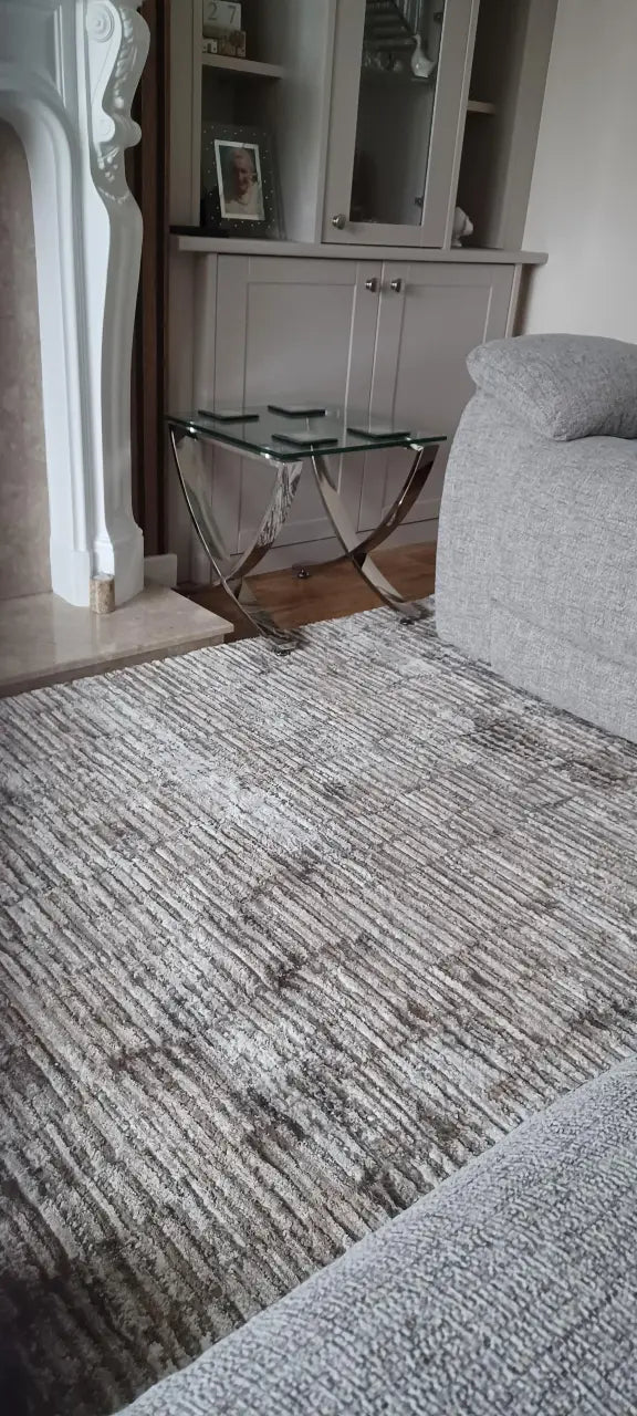 Sustainable Trends SUT06 Ivory Mocha Rug RS