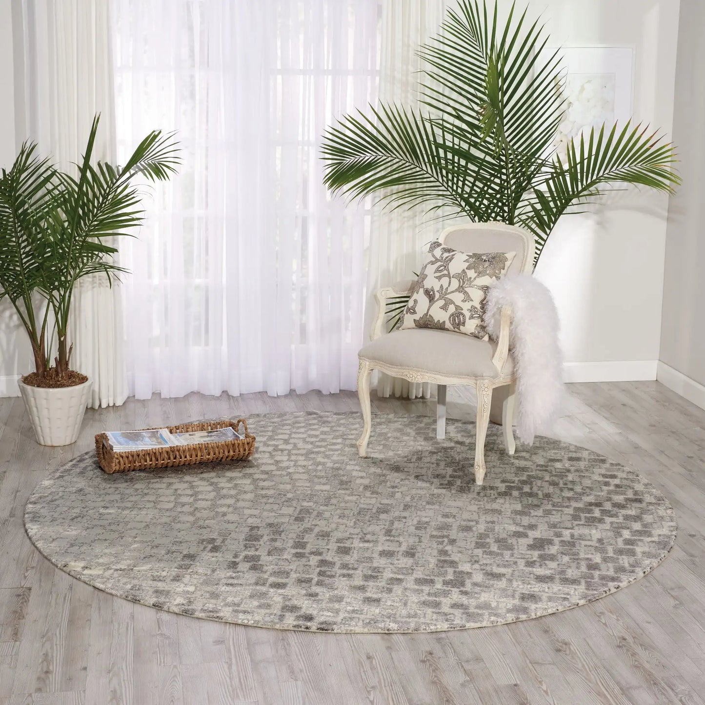 Twilight Nourison TWI08 Cream Rug RS