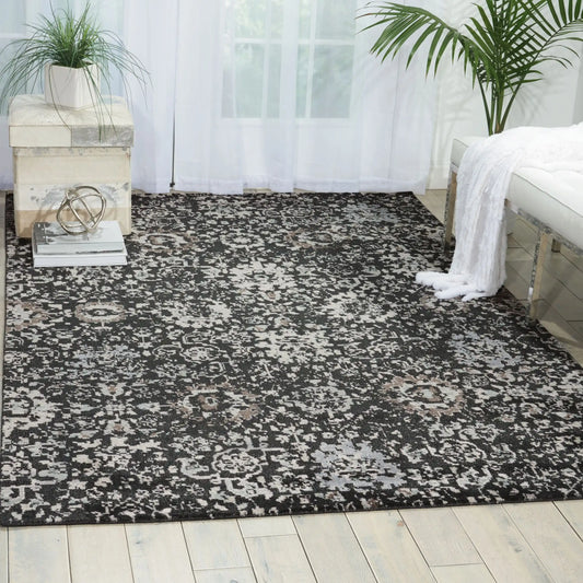 Twilight Nourison TWI13 Onyx Rug RS