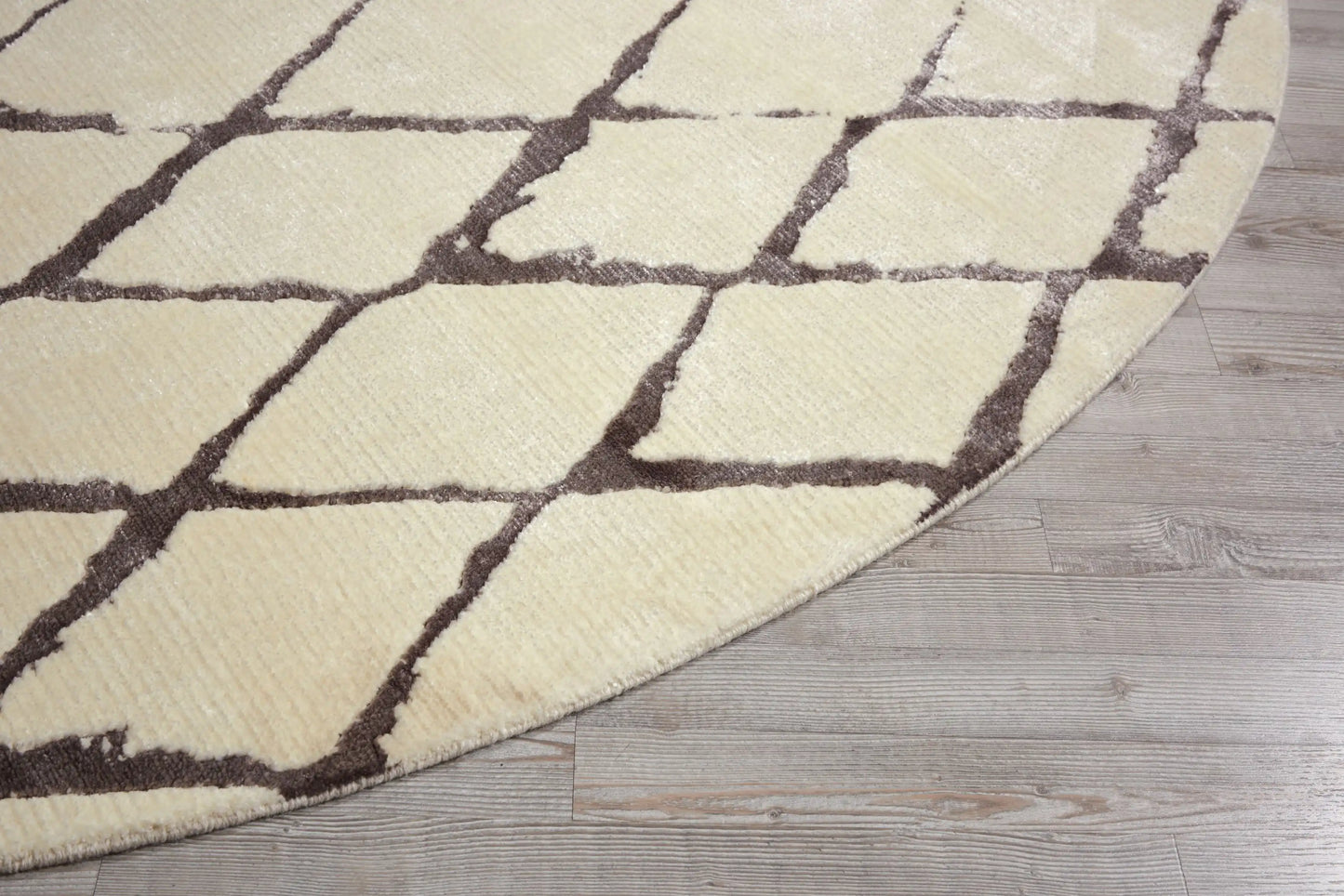Twilight Nourison TWI15 Ivory Grey Rug RS