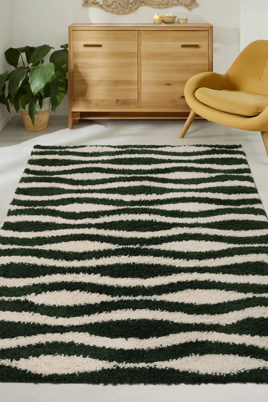 TWIST PULSE RUG GREEN RS