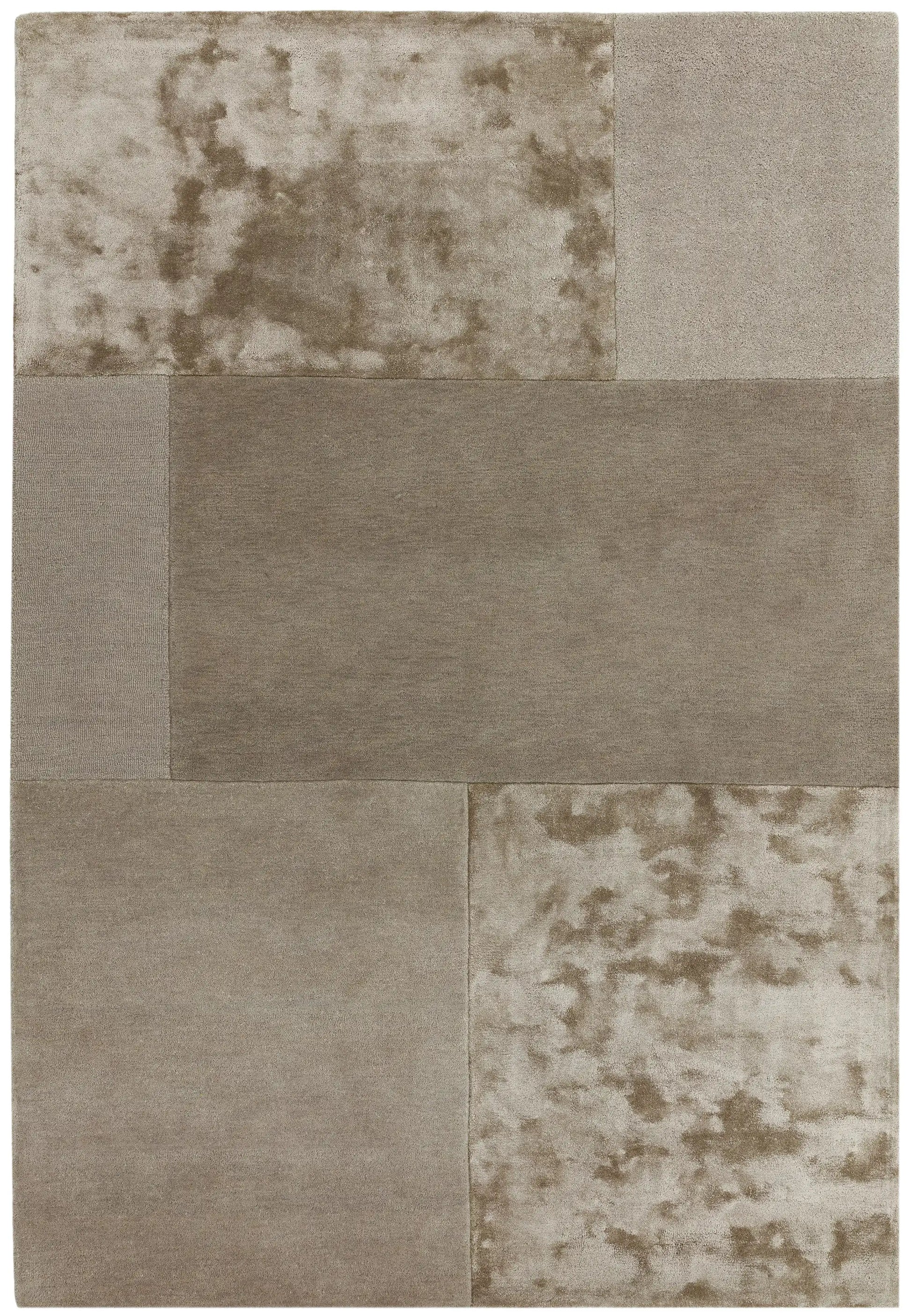 Asiatic tonal tate smoke Grey  Wool Rug.