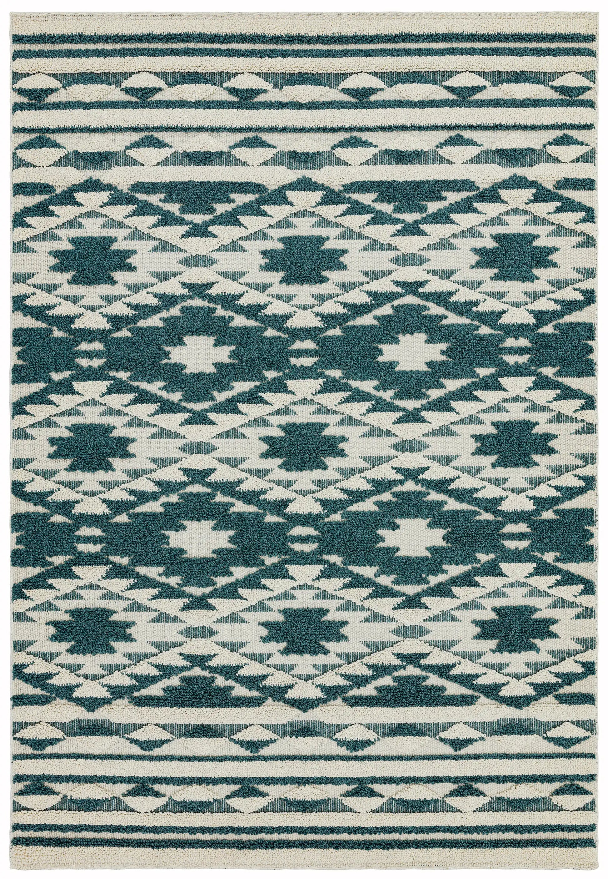 Asiatic taza ta01 green Green, Ivory Living Room  Rug.