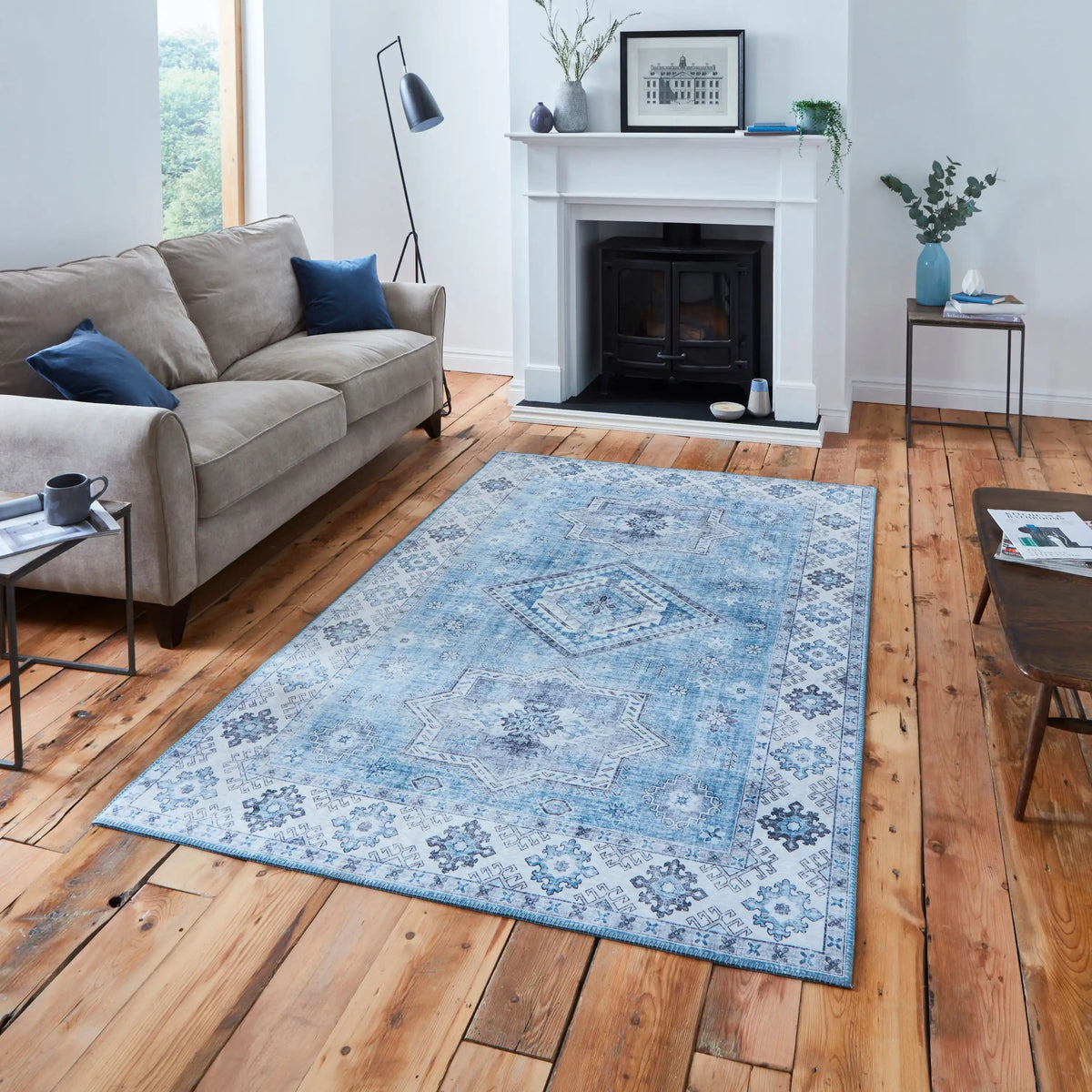 Topaz Think Topaz G4705 Light Blue Rug RS