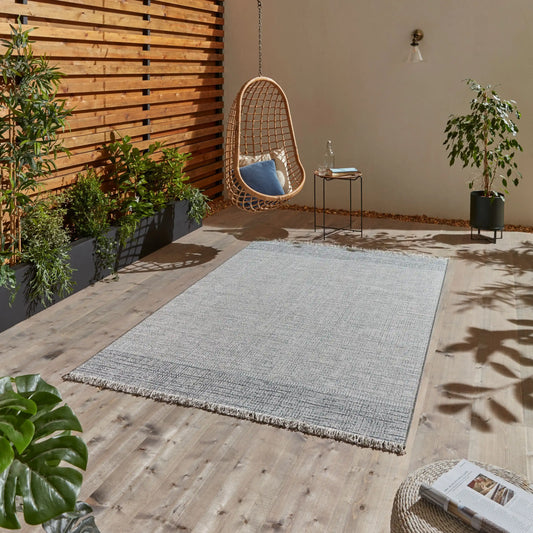 Tweed- Think 9743 Beige Blue Rug RS