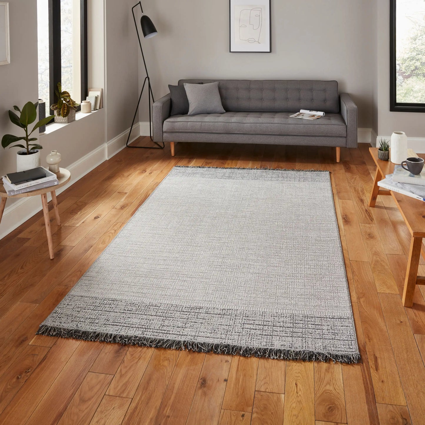 Tweed- Think 9743 Silver Rug RS