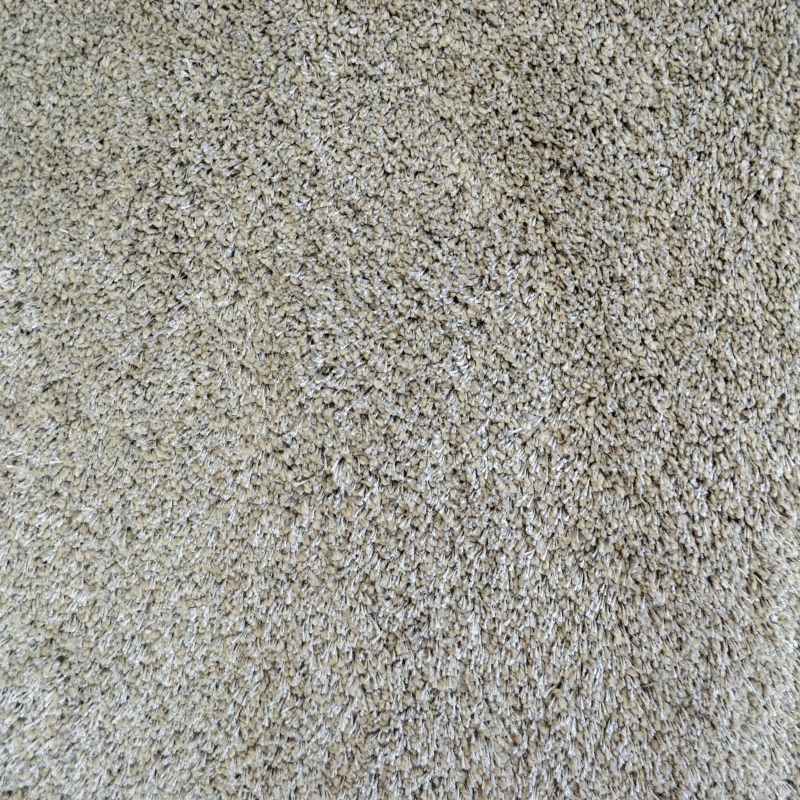 Twilight Speckled Shaggy Circle Rugs 39001 6611 in Linen