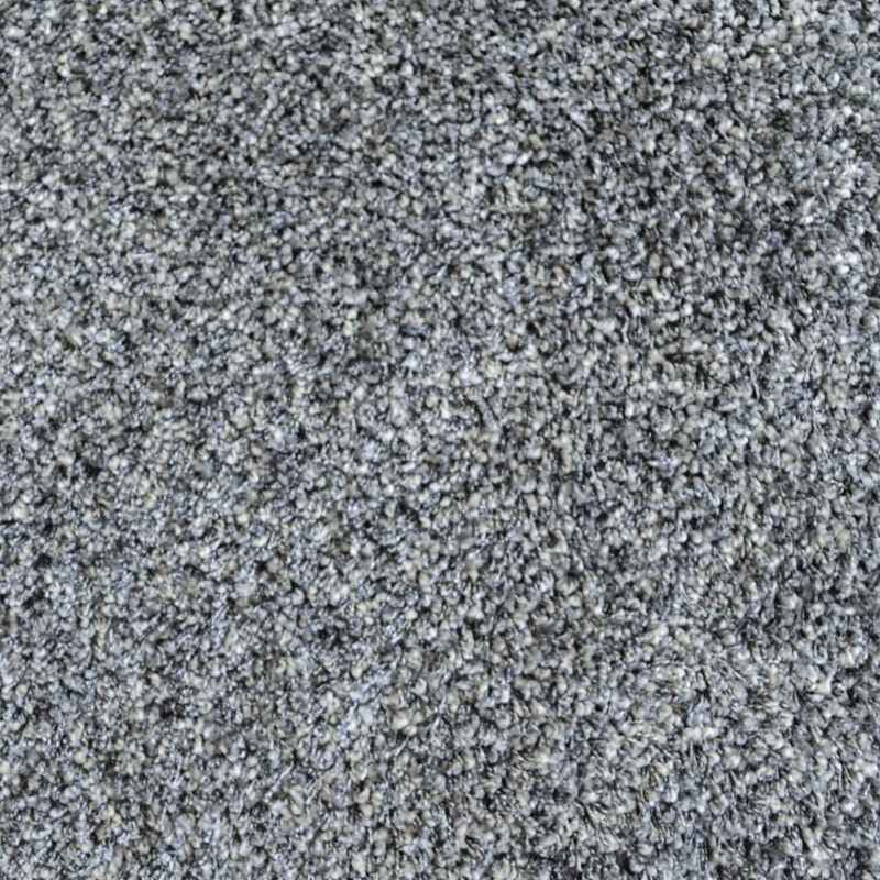 Twilight Speckled Shaggy Circle Rugs 39001 9999 in Silver