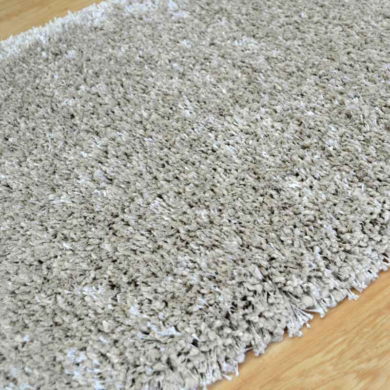 Twilight Speckled Shaggy Runner Rugs 39001 6611 in Linen
