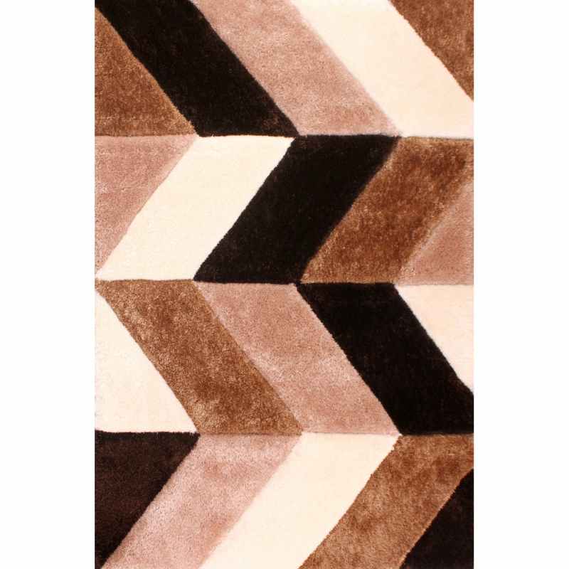 Blazon Geometric Rugs in Natural Beige