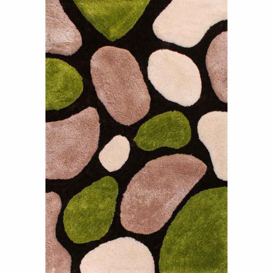Stepping Stones Rugs in Lime