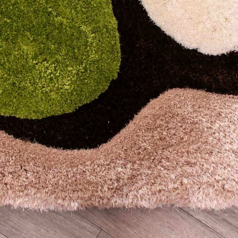 Stepping Stones Rugs in Lime
