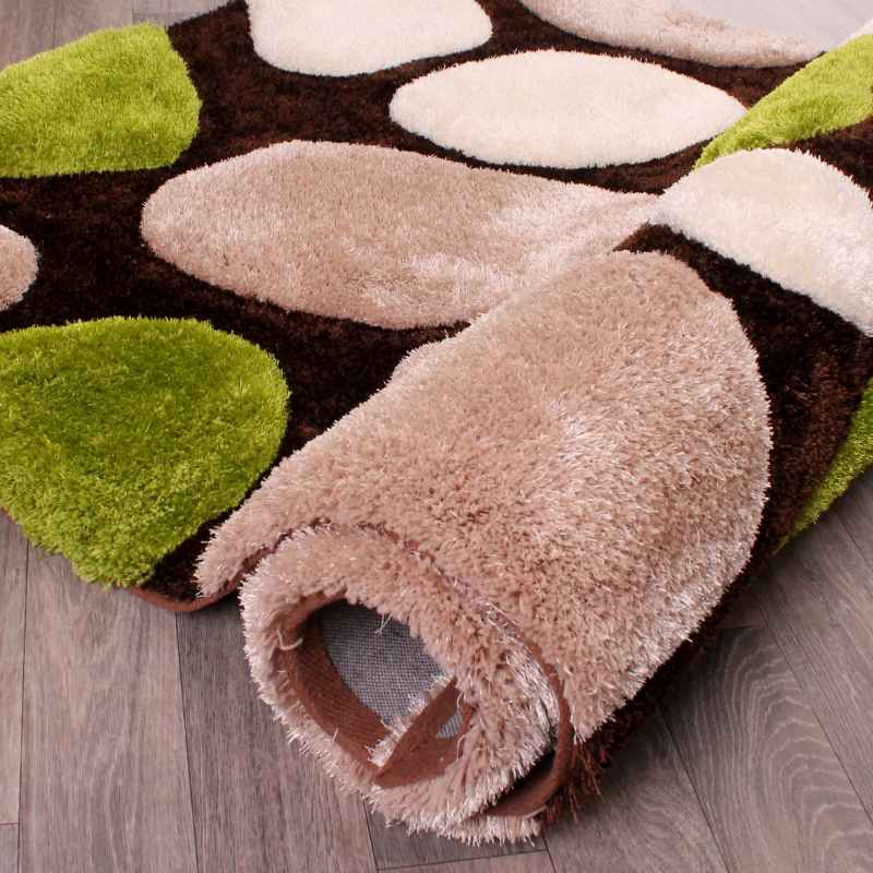 Stepping Stones Rugs in Lime