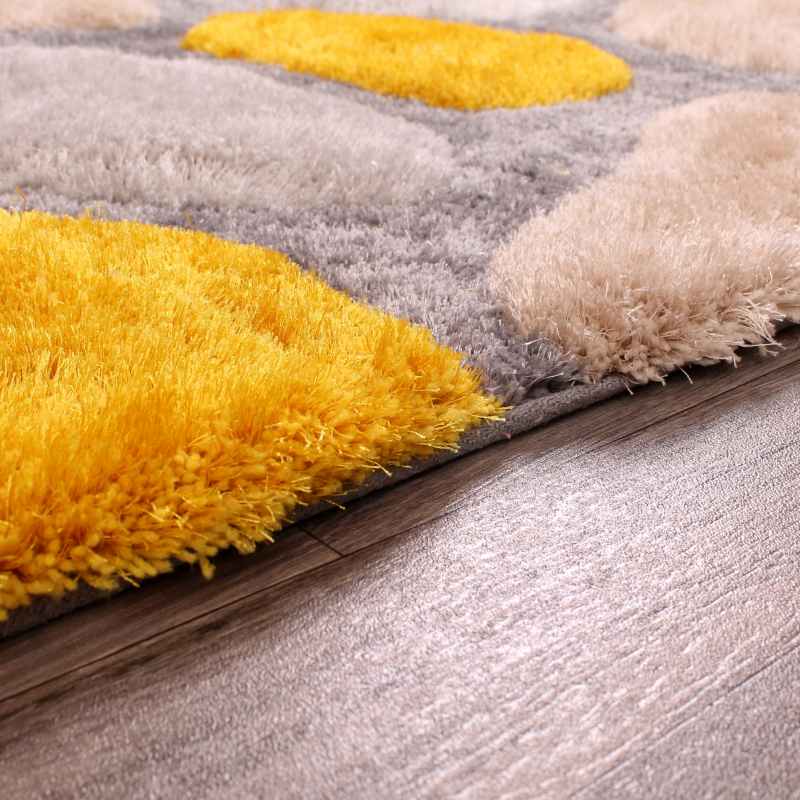 Stepping Stones Rugs in Silver Ochre