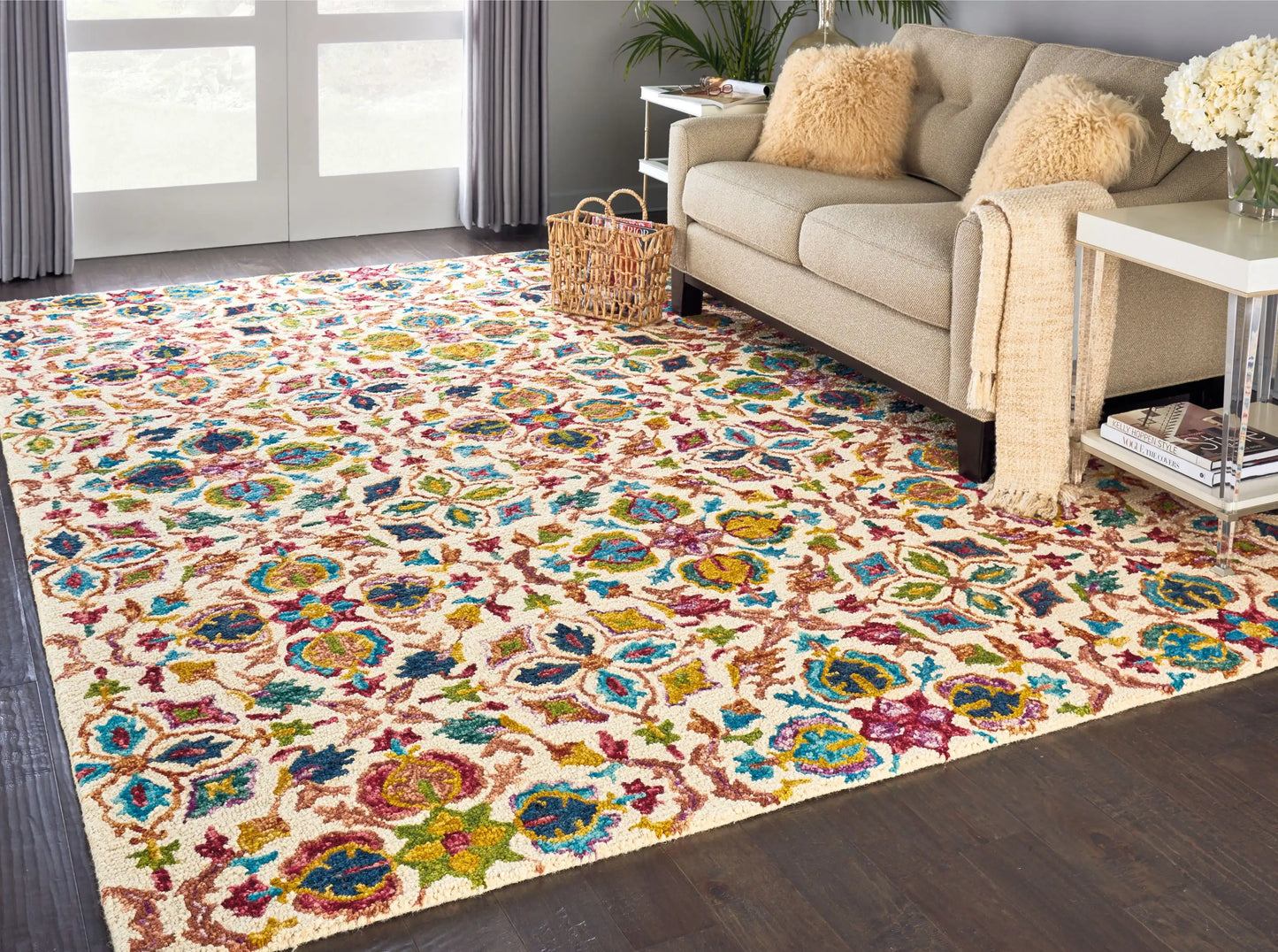 Vibrant VIB08 Ivory Rug RS